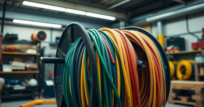 Carretel para Enrolar Cabos: Praticidade e Durabilidade