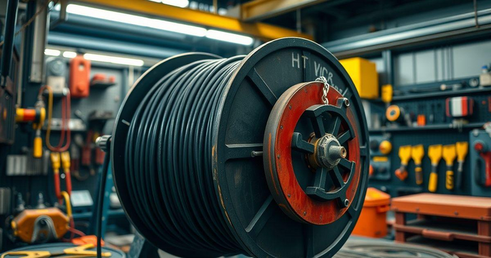 Enrolador de Cabo Industrial: A Solução Eficiente para Organizar e Proteger Seus Cabos