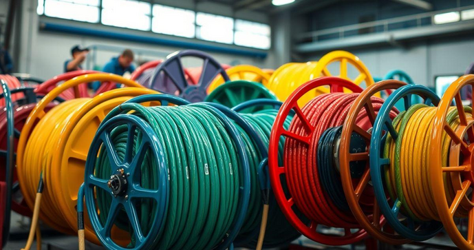 Enrolador de Mangueira Industrial: Vantagens e Tipos